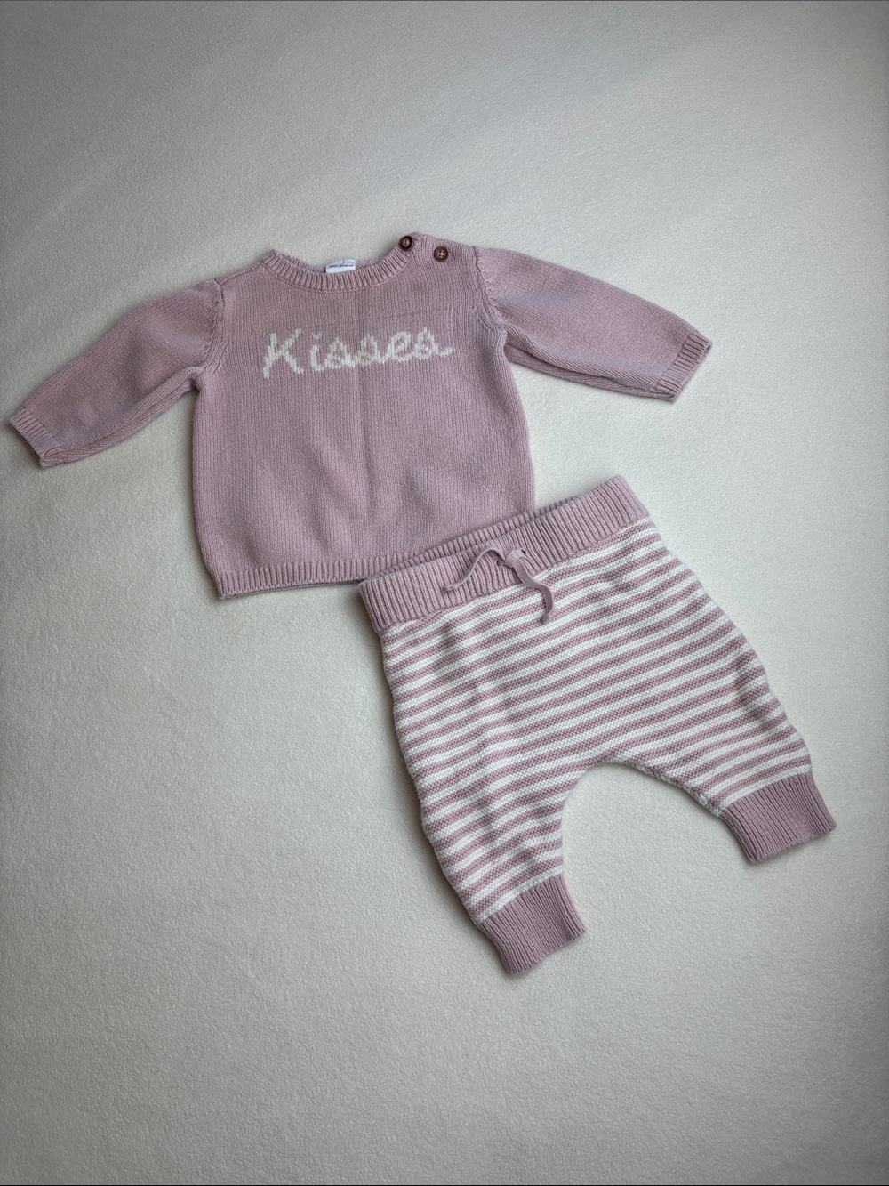 Carters baby girl 2 piece sweater outfit